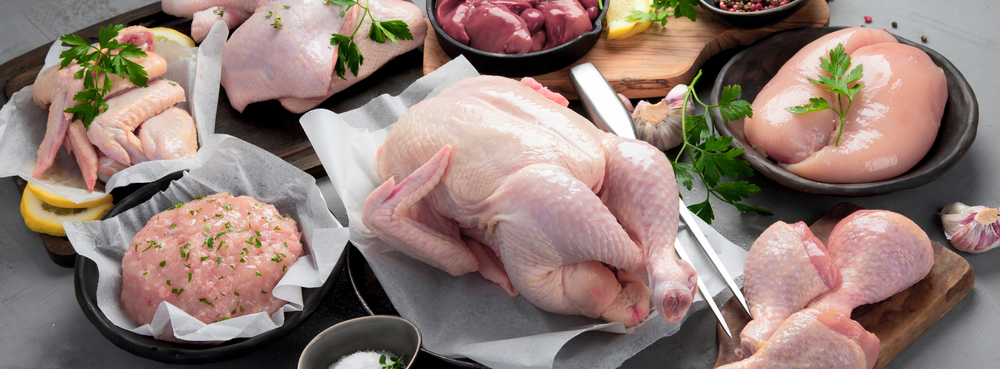 pollo crudo para venta